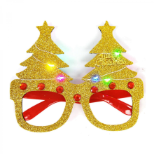C12 Occhiali da sole feste Natale Capodanno, accessori decorazioni adulti bambini LED C8