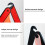2pcs Foldable Warning Triangle for Car Emergency Breakdown  Visibility Reflective Safety Sign 2