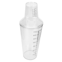 Cocktail Shaker with Clear Scale Leak Proof Design for Home and Bar Drink Mixing