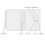 Multi-Function Electronic Calendar Desktop Calendar LCD Handwriting Board Office Memo Desktop Ornament Calendar,White 2