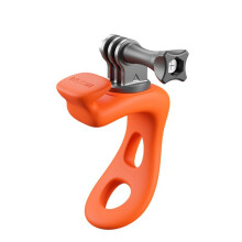 TELESIN voor  Multifunctionele Elastische Bandactie Bevestigingsbeugel Multifunctionele Siliconen Elastische  Q-Beugel, Oranje