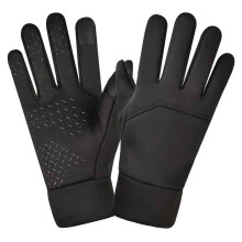 Handschoenen voor koud weer, antislip siliconen handpalm voor een veilige grip, lichtgewicht en warme handbescherming met touchscreen-gevoelige