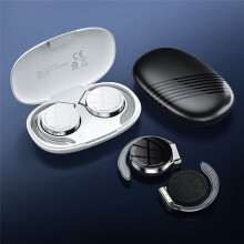 F2 TWS Drahtloses -Headset Over-Ear-Sport-Headset GeräUschunterdrüCkung Sprechendes Headset Stereo-Musik-Headset-Schwarz