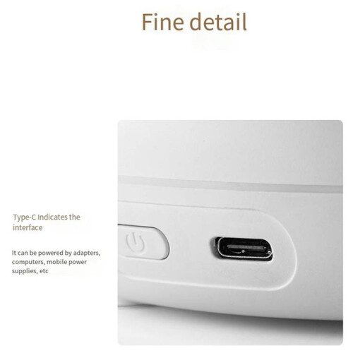 Ny Colorful Flame Aromatherapy Machine Desktop Air Luftfuktare Hemdiffusor Aromaterapi Machine, Svart 1