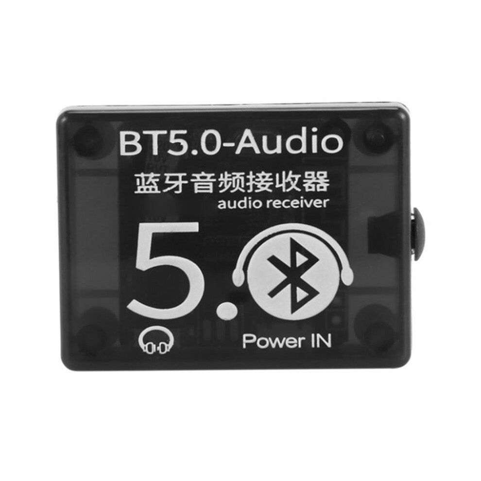 10Pcs Bt5.0 Audio Receiver Mp3 Decoder Lossless Car Speaker Audio Amplifier Board With Case Light 6033206566579