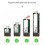 6 i 1 Expansionsdocka M.2 Solid-State Mobile Hard Drive Box NVME/NGFF Laptop USB3.2 Extender Grå 2
