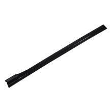 78.7in Gloss Black Rear Side Skirt Extension for Universal Cars