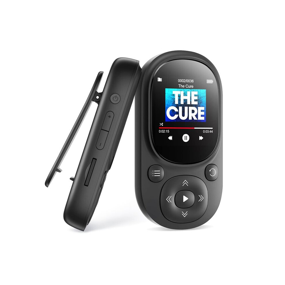 32Gb Clip Mp3 Player Portable Music Player Mp3 Mp4 Player With Fm Radio Recording Pedometer For Kids- Black 6033071370011