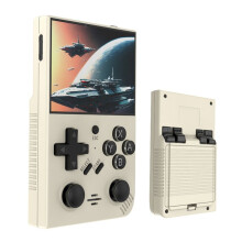 Console per Videogiochi Retrò R35Plus 64G 10.000+ Giochi Schermo IPS da 3,5 Pollici Console di Gioco Portatile Sistema Linux per PSP PS1,D