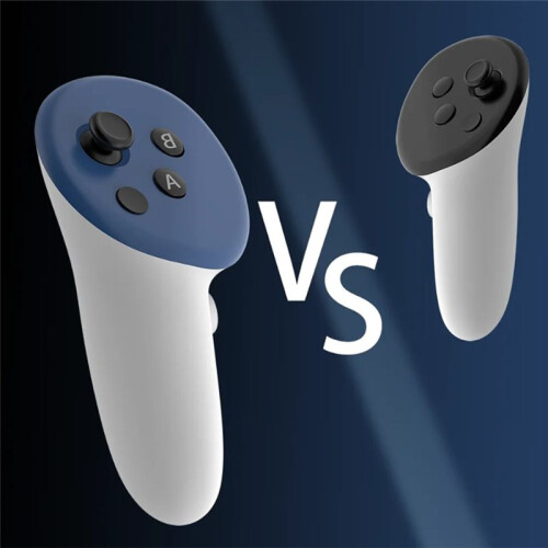 Pour Meta Quest 3 Controller Grip Shell Manchon de Protection PC Durable et Couvercle de Poignée pour une Expérience VR Améliorée (A)