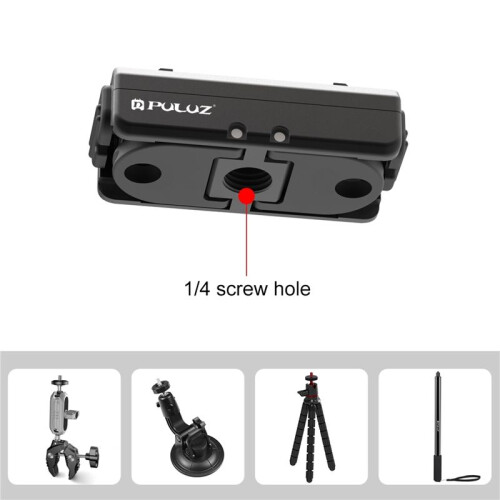 PULUZ Magnetisch Quick Release-Accessoire voor Insta360Ace Pro/X3/ONE X2/ Multifunctionele, Handige Adapterbasis 2