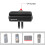 PULUZ Magnetisch Quick Release-Accessoire voor Insta360Ace Pro/X3/ONE X2/ Multifunctionele, Handige Adapterbasis 5