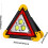 LED Warning Triangle Rechargeable Folding Emergency Light with  Visibility COB for Roadside Safety 5