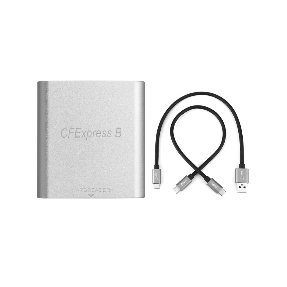 Cfexpress Card Reader Portable Usb 3.1 Gen 2 10Gbps Cfe B Memory Card Drive-Free Type C Data Reader For Laptop 6034191365628