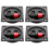 4PCS Speaker Box Terminal Cup, Spring Square Subwoofer Box Terminal Binding Post Connector for DIY Home Car Speaker 1