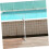 Pool Skimmer Pole Adjustable Aluminum Telescopic Handle Heavy Duty Extendable for Cleaning Net 5