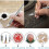 18Pc Basic  Vinyl Weeding Tools Set DIY Sewing Stitching Punch Carving Kit Silhouette Cameos Lettering Tool 3
