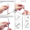 18Pc Basic  Vinyl Weeding Tools Set DIY Sewing Stitching Punch Carving Kit Silhouette Cameos Lettering Tool 6