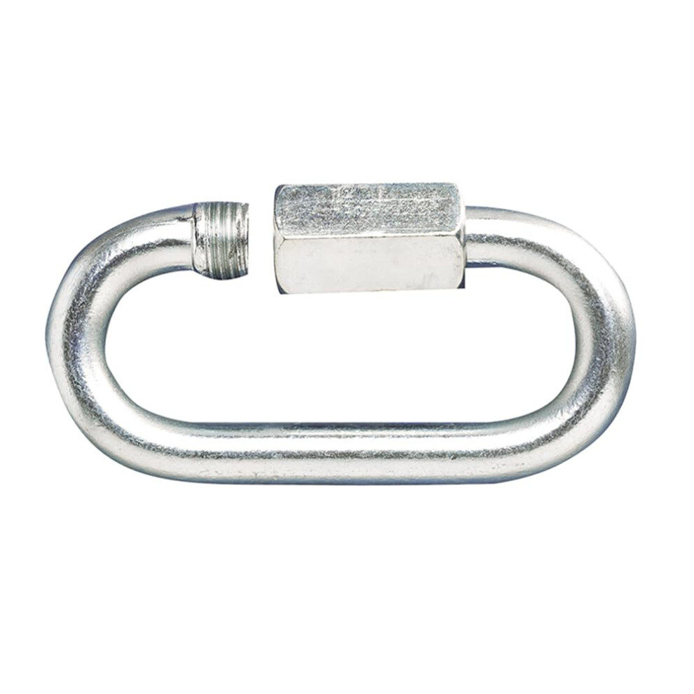 8Mm Galvanised Quick Link For Chains, Heavy Duty Rust Resistant Connector 9199774120418
