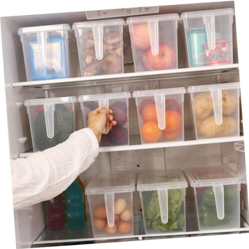 Box Refrigerator Storage Bin Stackable Refrigerator Organizer Food Storage Bins Refrigerator Cabinet Fridge 1