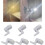 LED Hinge Light Universal Cabinet Cupboard Hinge LED Night Light for Kitchen Home Bedroom Lamp-Warm White 2