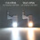 LED Hinge Light Universal Cabinet Cupboard Hinge LED Night Light for Kitchen Home Bedroom Lamp-Warm White 9