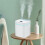 Humidifiers for Bedroom, Large Capacity Humidifier USB Mist Top Essential Oil Diffuser Desktop Humidifier White 4