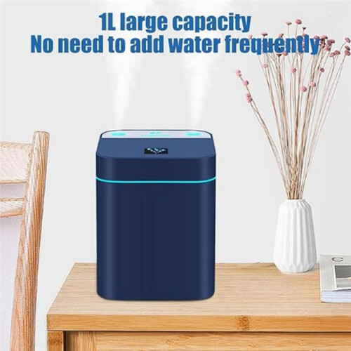 Humidifiers for Bedroom, Large Capacity Humidifier USB Mist Top Essential Oil Diffuser Desktop Humidifier White 1