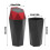Red ABS Leakproof Trash Can for Car Kitchen Office or Camping 12