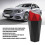 Red ABS Leakproof Trash Can for Car Kitchen Office or Camping 10