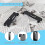 30Pcs Gridwall Hooks Hangers,Grid Panel Hooks Grid Wall Hook Grid Wall Accessories Wire Grid Hook Grid Shelf Hooks Black 2