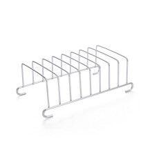 Toast Rack Stainless Steel Bread Holder for Air Fryer, 8 Slice Cooling Grid, Dishwasher Safe