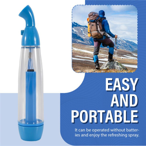 4 Pcs Summer  Sprays Bottle Set Pump  Personal Cooling Device Empty Plastic Sprays Bottles Water Refillable 1