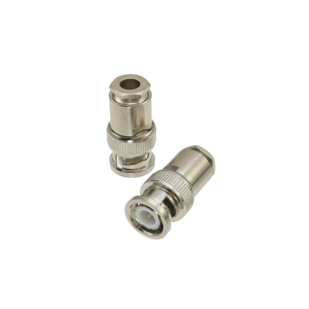 Bnc Male Plug Clamp Rf Coaxial Connector For Rg58 Rg142 Lmr195 Rg400 Cable (Size : 110Pcs) 9382693438645