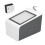 USB Barcode Scanner with Voice Prompts, Hands-Free, 15cm/S, White/Gray 15