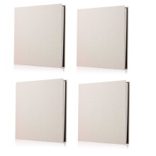 4X Photo Album Scrapbook Linen DIY Memory Book Thick Pages with Protective Film Save Images Permanently,Best Gift Choice