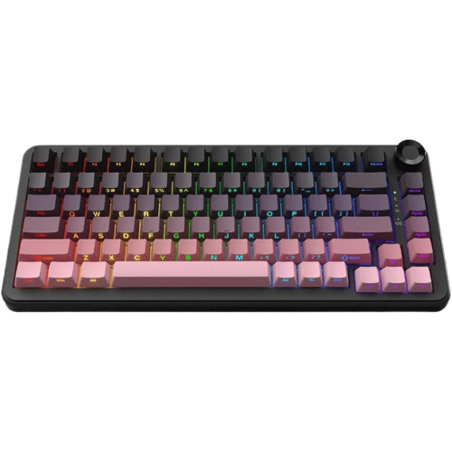 75% Wireless Mechanical Gaming Keyboard with RGB Lighting, Bluetooth, Gasket Structure 1
