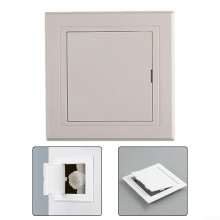 ABS Plastic Access Panel for Plumbing and Ventilation with Detachable Cover and  Airflow Grille