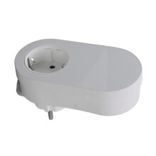 presa intelligente WiFi 16A, termostato, presa elettrica, dimensioni 62x120x53,2 mm, bianca
