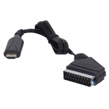 Convertisseur d'interface multimédia HD vers SCART, support 480i/576i pour CRT, VHS, DVD