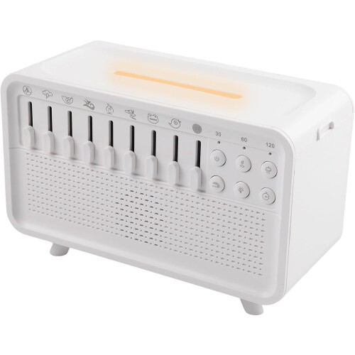 White Noise Machine with Aroma Diffuser and Soft Night Light for Bedroom Sleep and Relaxation 1