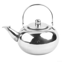 2.5L Stainless Steel Teapot with Strainer, Easy Clean, Rust Resistant, Large Capacity Tea Kettle