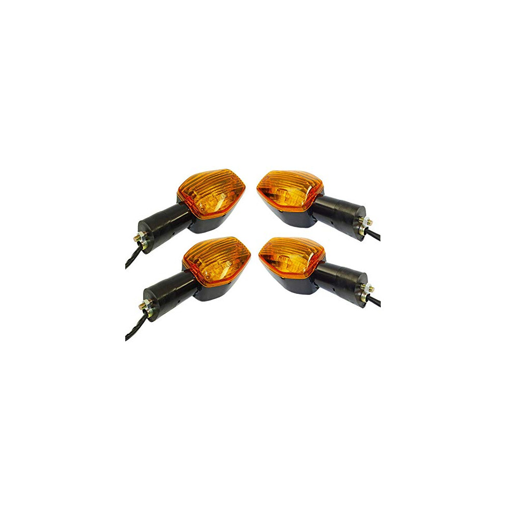 Motorcycle Turn Signals Lens Waterproof Brightness For Honda Cbr929rr Cbr954rr Cbr600f4 Amber 9347817543582