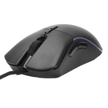 RGB Gaming Mouse 13 Lighting Modes 6 DPI Levels 127x65x41mm Black