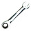72 Tooth Ratchet Wrench with Quick Reverse and Rustproof Finish, Reversible Socket Spanner 1
