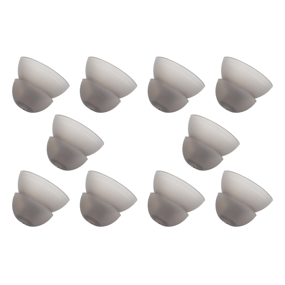 Soft 12mm Silicone Hearing Aid Domes Washable & Removable 10PCS