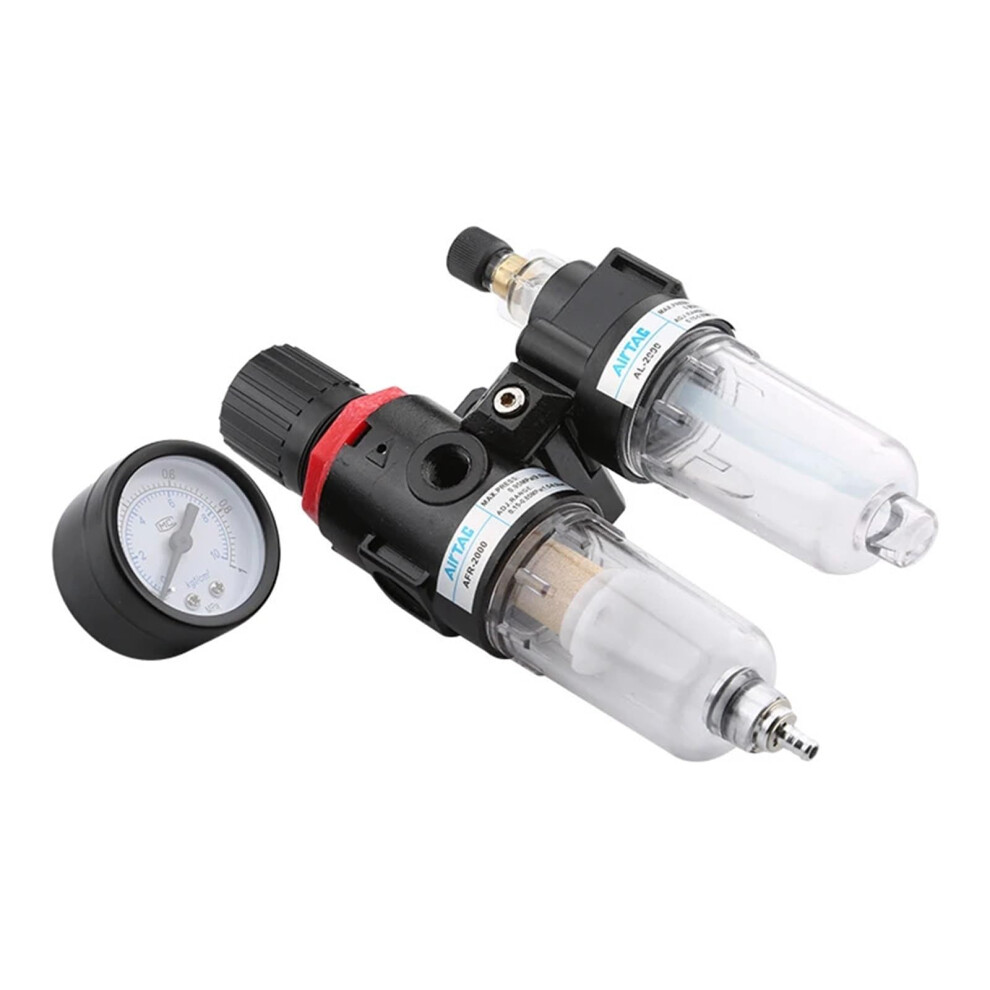 Pneumatic Air Filter Regulator Ac3010 G1/4 With Oil Water Separator For Compressor Pressure Control 9187378457566