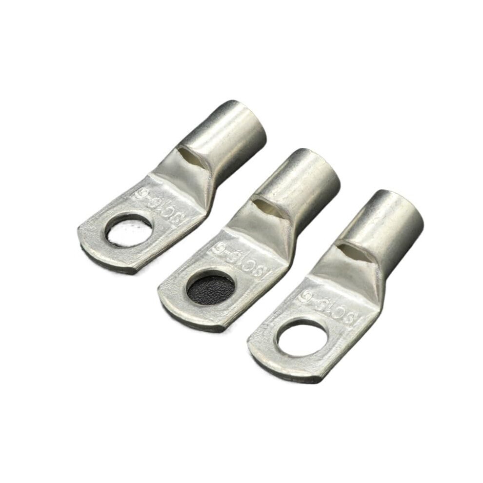 Copper Cable Lugs Sc68 Bare Copper Battery Terminal Connectors For Secure Wire Crimping 20Pcs 9382693301741