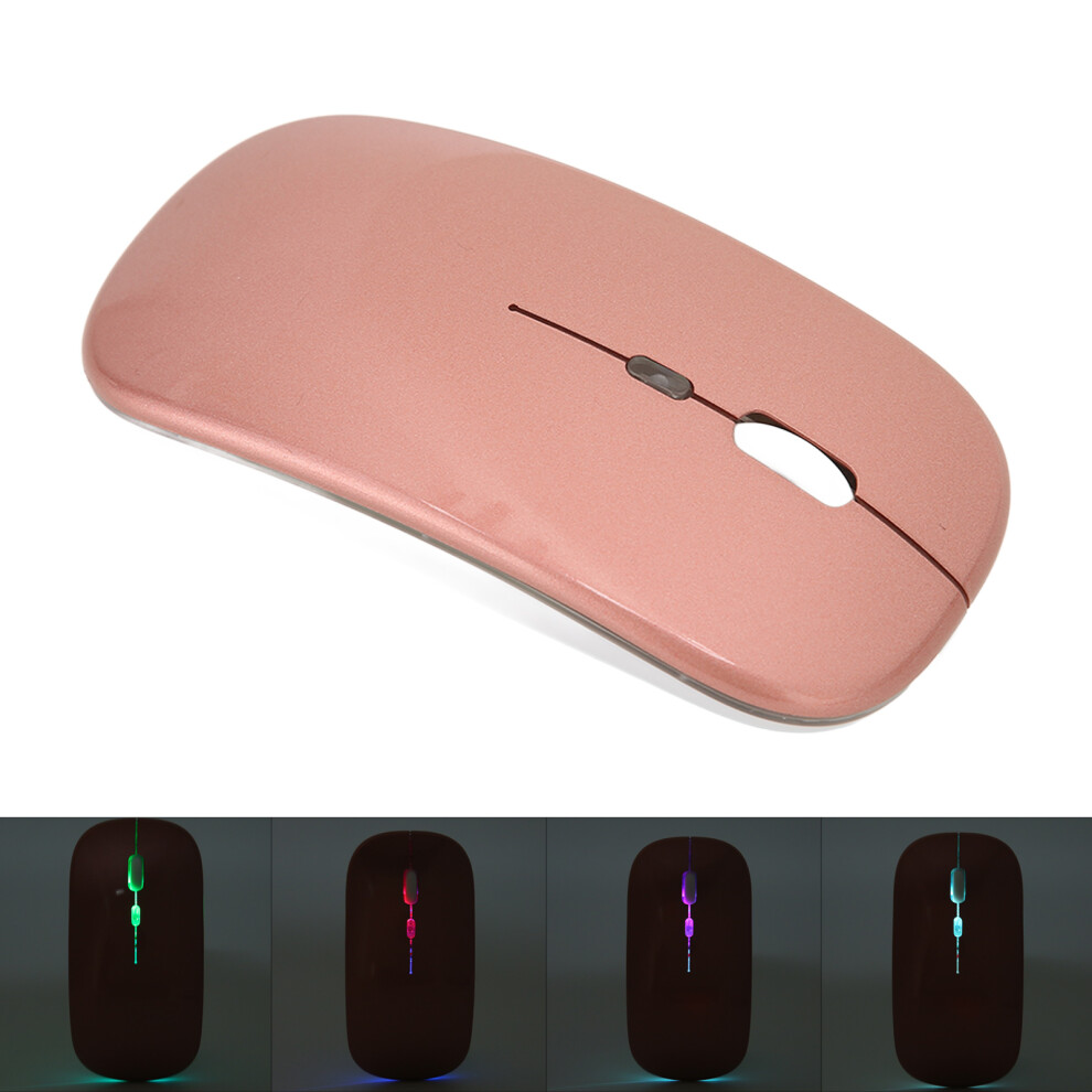 Ultrathin 2.4G Wireless Mouse 1600Dpi Rechargeable Rose Gold 4951375867520