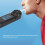 Compact Breathalyzer Digital Display Noncontact Design USB Powered 12